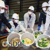 Tái sử dụng thức ăn thừa ở trường học để làm khí đốt